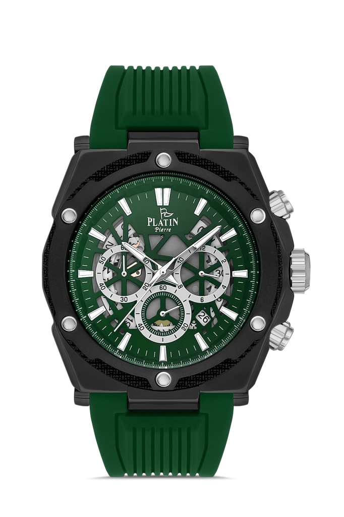 PLATİN PİERRE ERKEK KOL SAATİ