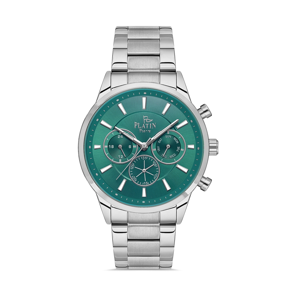 PLATİN PİERRE ERKEK KOL SAATİ