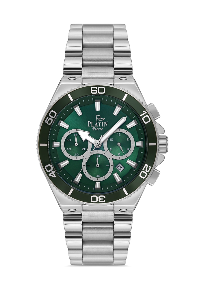PLATİN PİERRE ERKEK KOL SAATİ