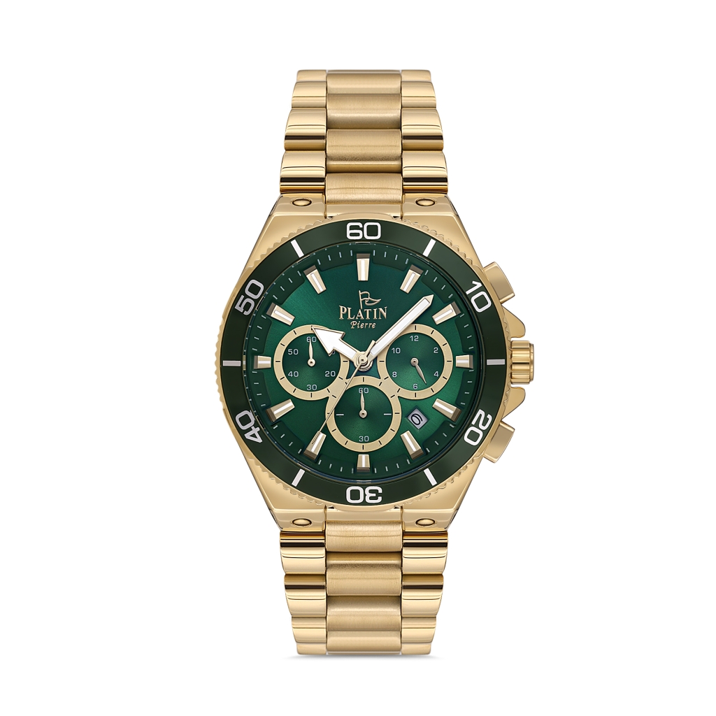 PLATİN PİERRE ERKEK KOL SAATİ