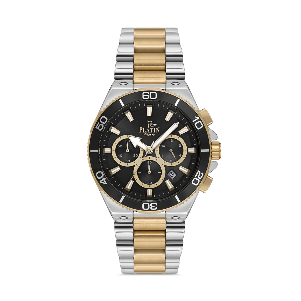 PLATİN PİERRE ERKEK KOL SAATİ