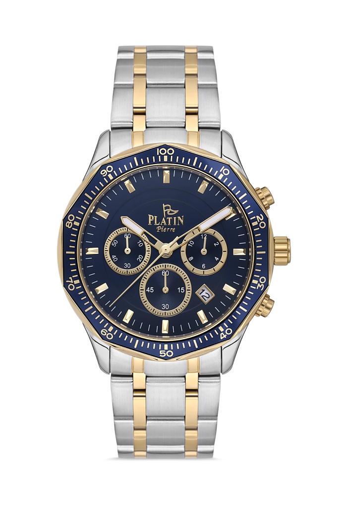 PLATİN PİERRE ERKEK KOL SAATİ