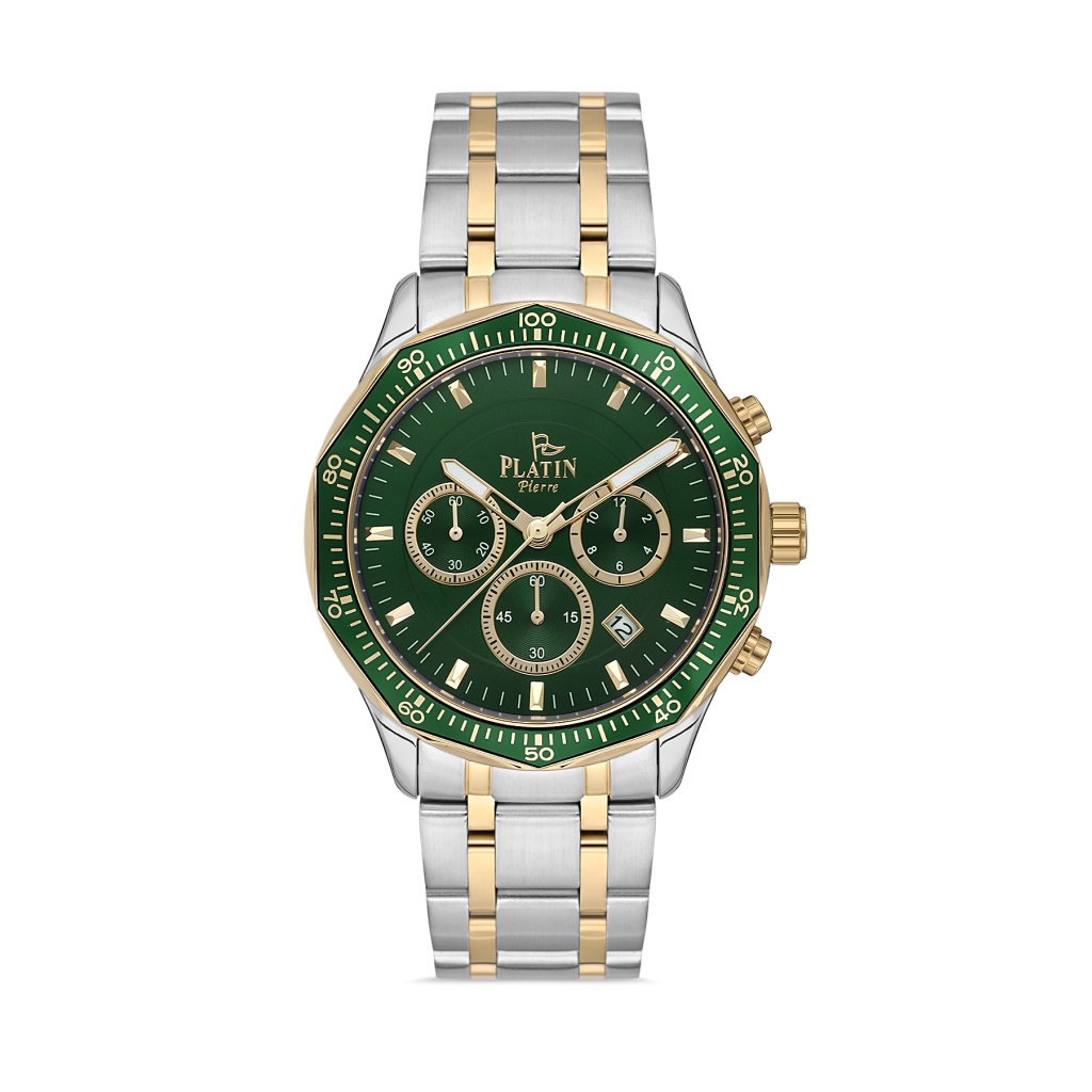PLATİN PİERRE ERKEK KOL SAATİ