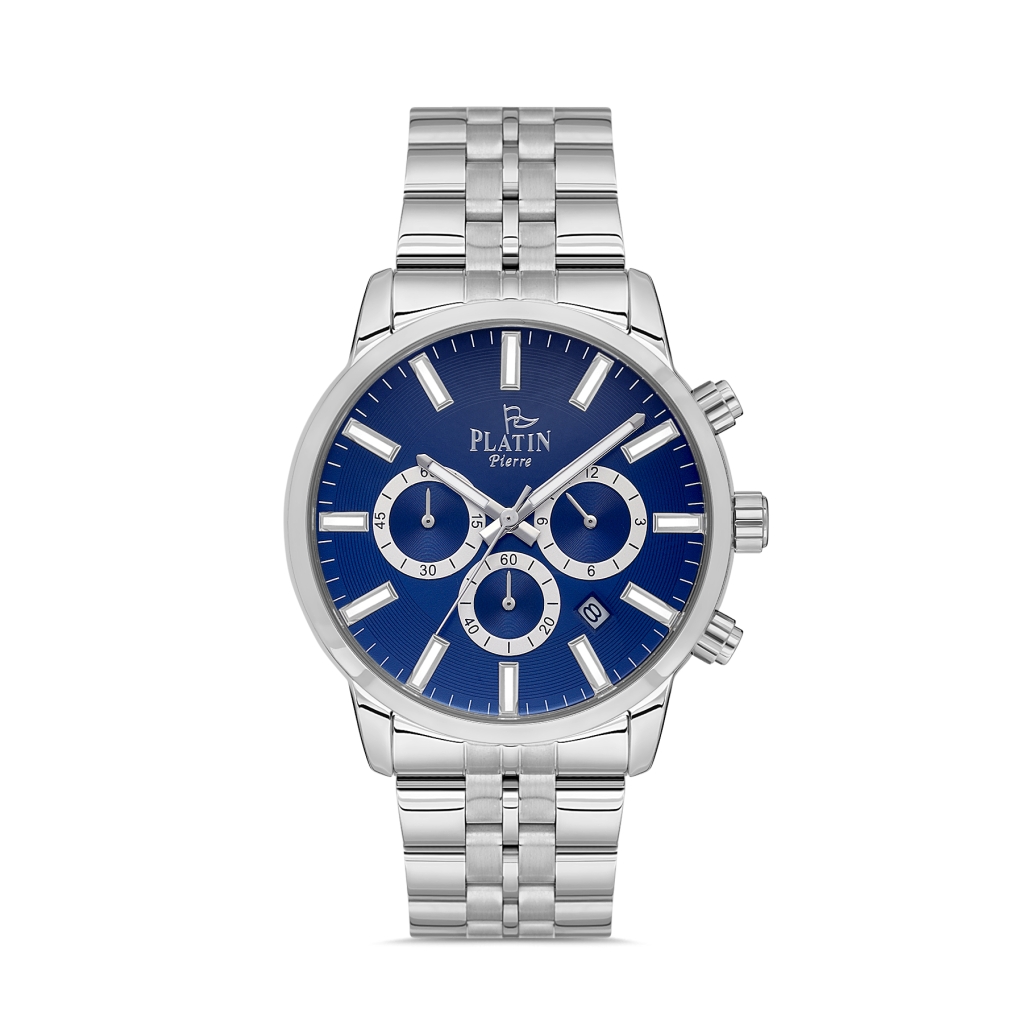 PLATİN PİERRE ERKEK KOL SAATİ