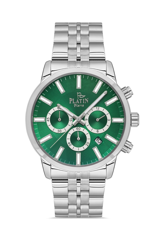 PLATİN PİERRE ERKEK KOL SAATİ