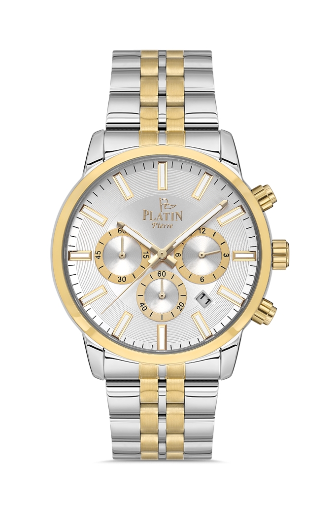 PLATİN PİERRE ERKEK KOL SAATİ
