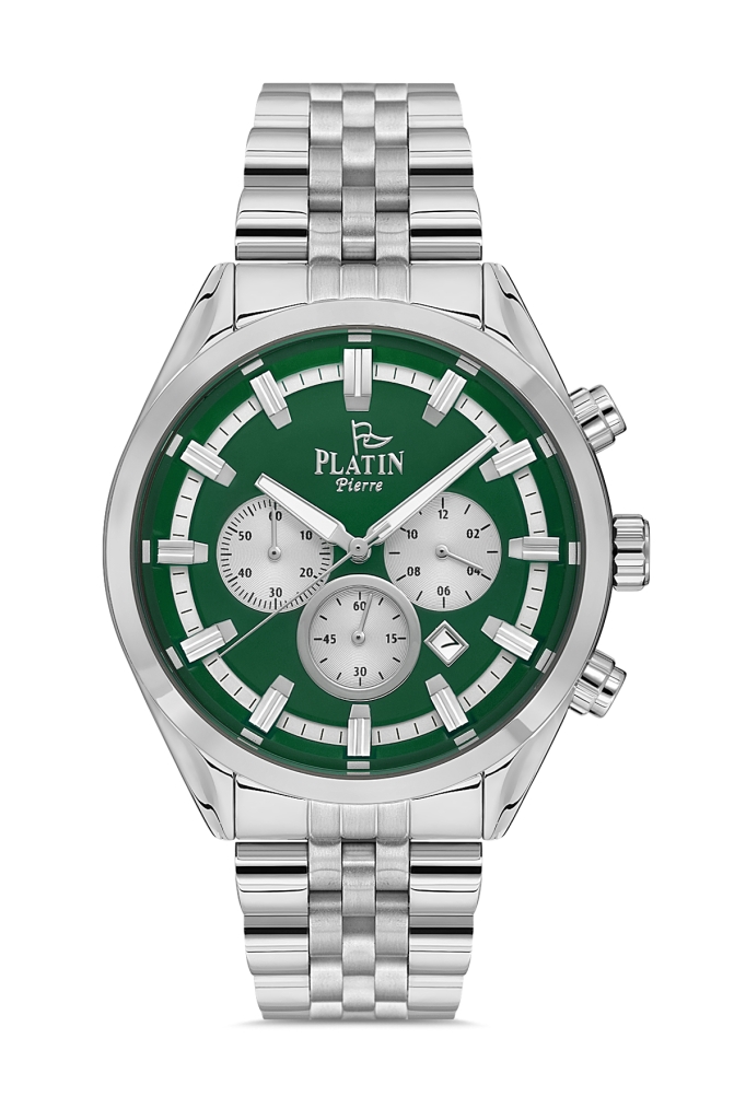 PLATİN PİERRE ERKEK KOL SAATİ