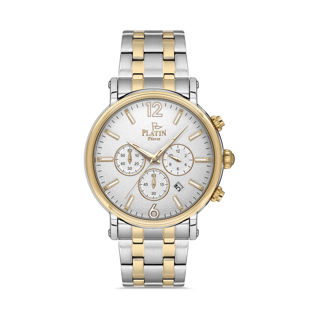 PLATİN PİERRE ERKEK KOL SAATİ