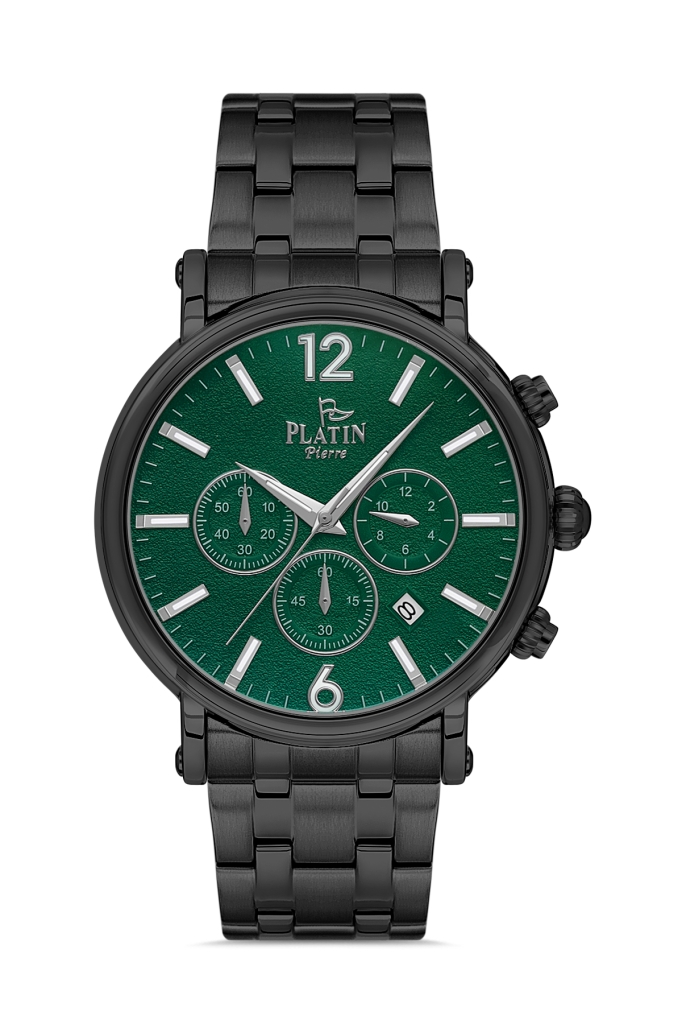 PLATİN PİERRE ERKEK KOL SAATİ