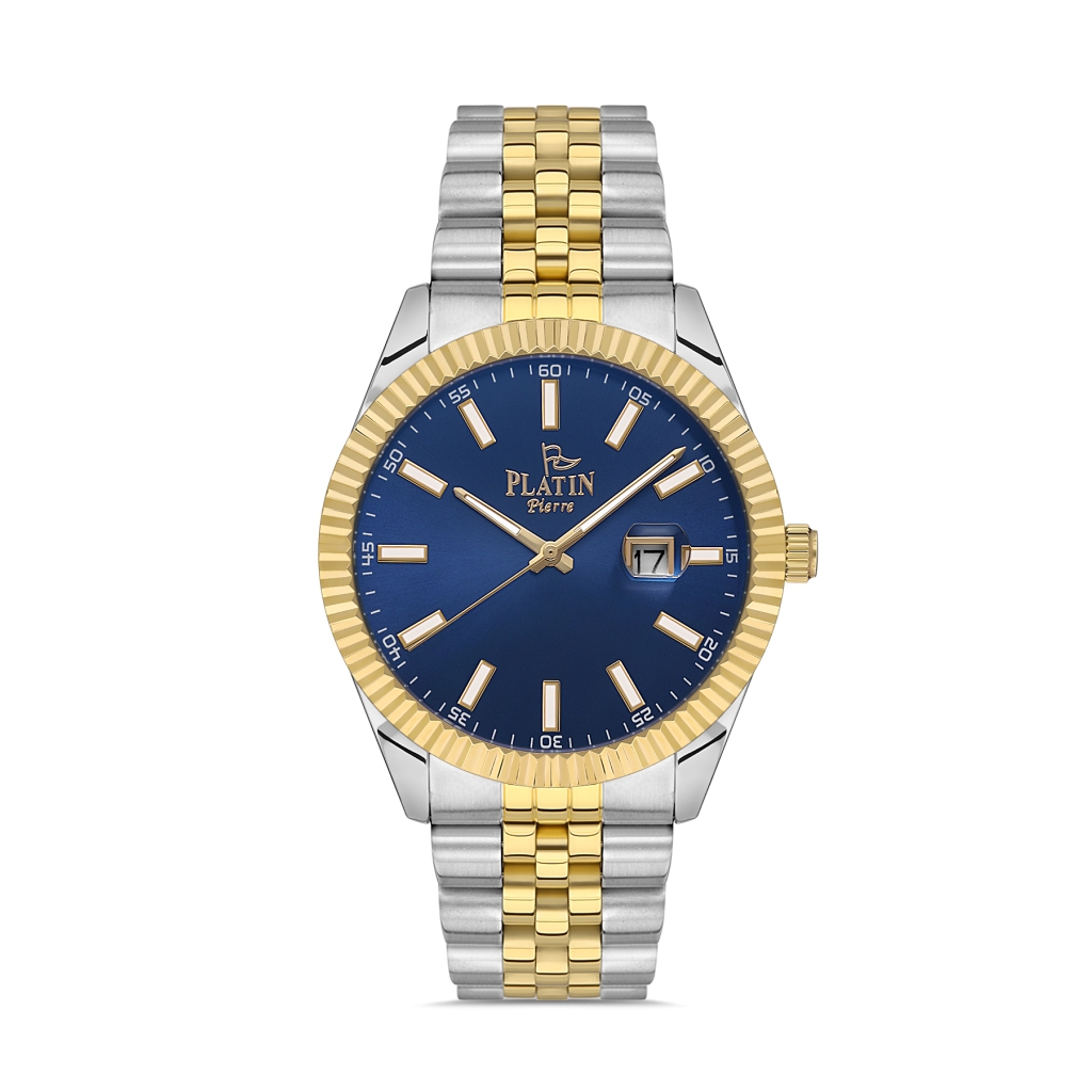 PLATİN PİERRE ERKEK KOL SAATİ