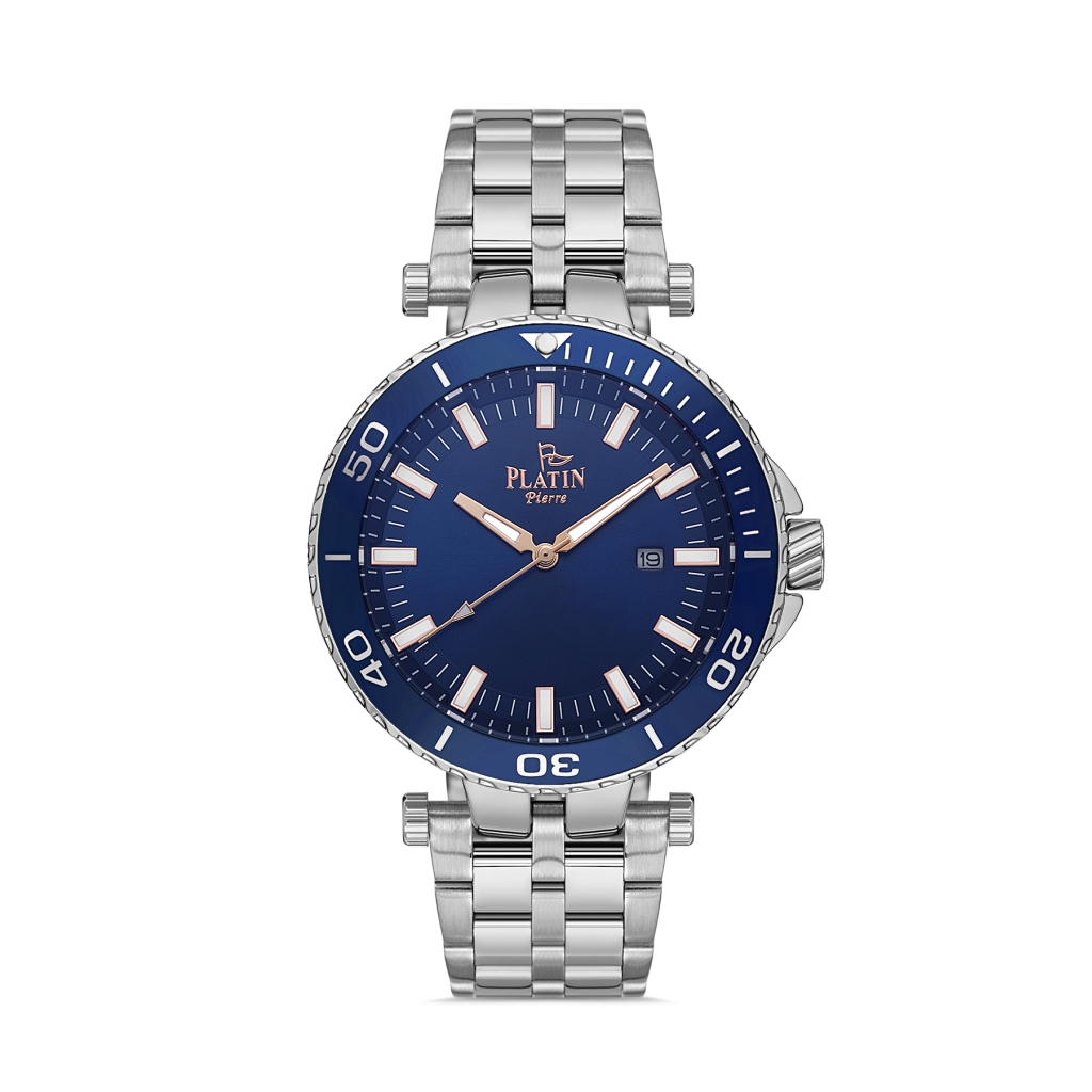 PLATİN PİERRE ERKEK KOL SAATİ