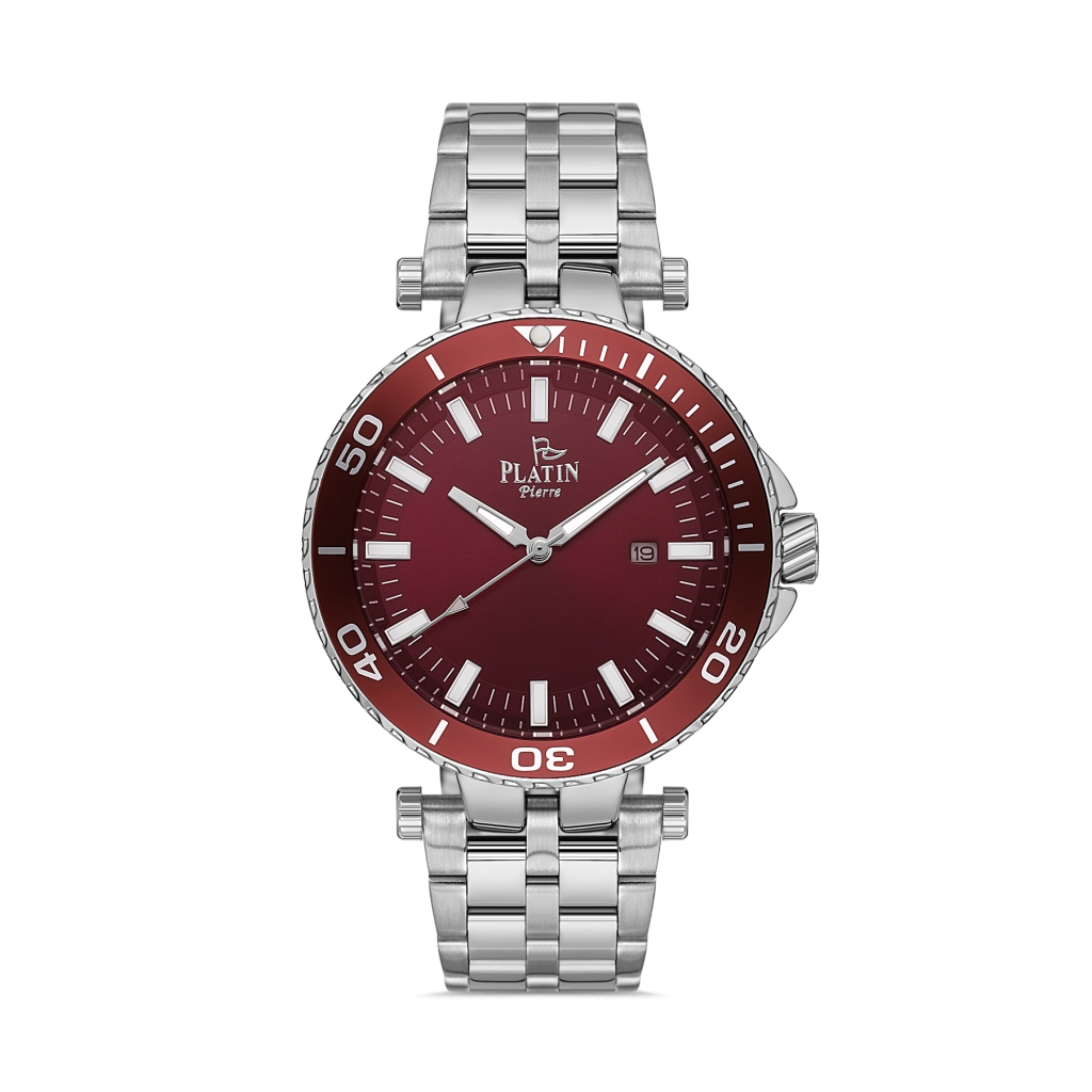 PLATİN PİERRE ERKEK KOL SAATİ