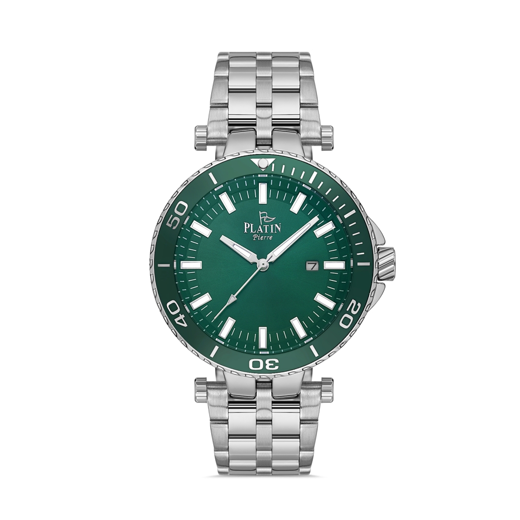 PLATİN PİERRE ERKEK KOL SAATİ