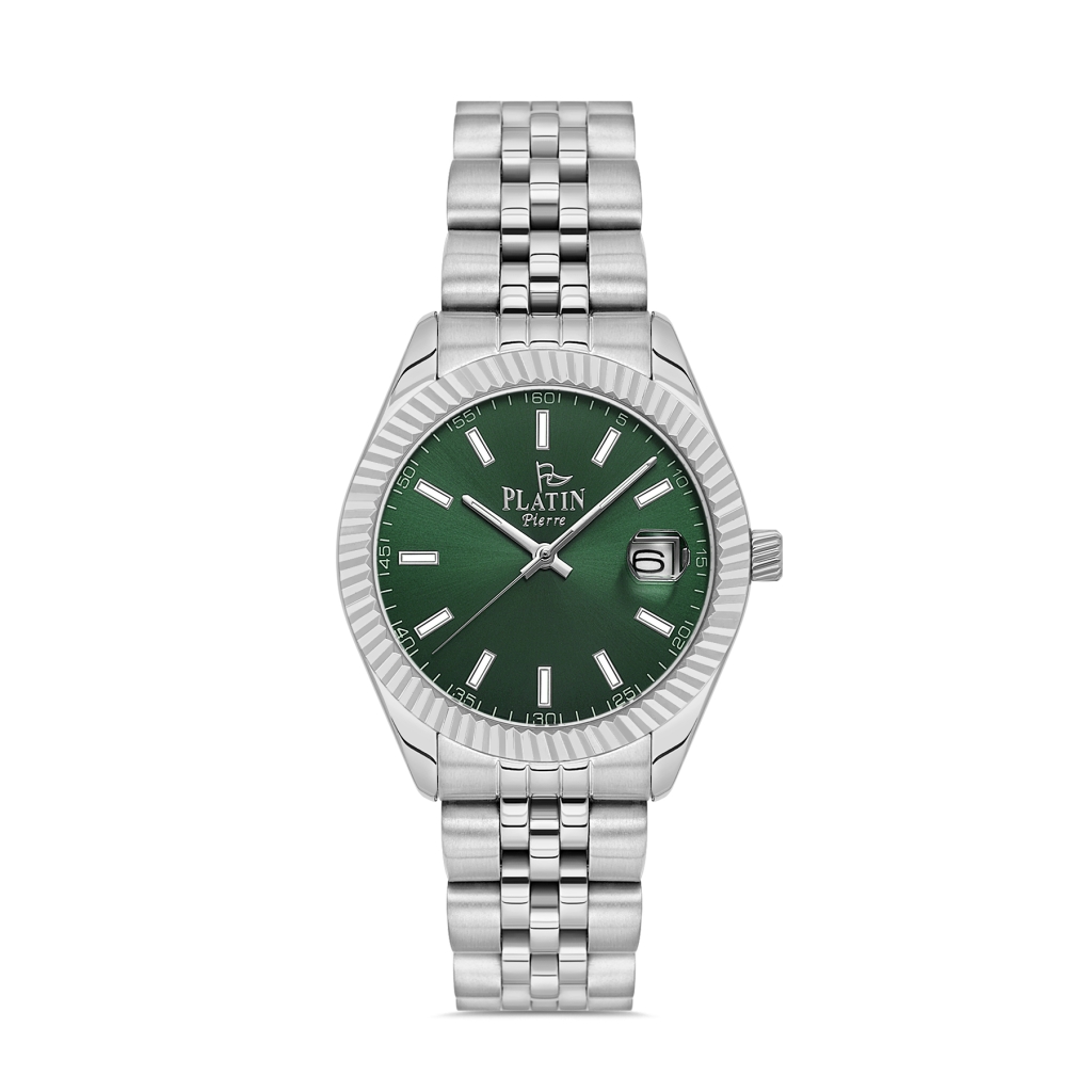 PLATİN PİERRE KADIN KOL SAATİ