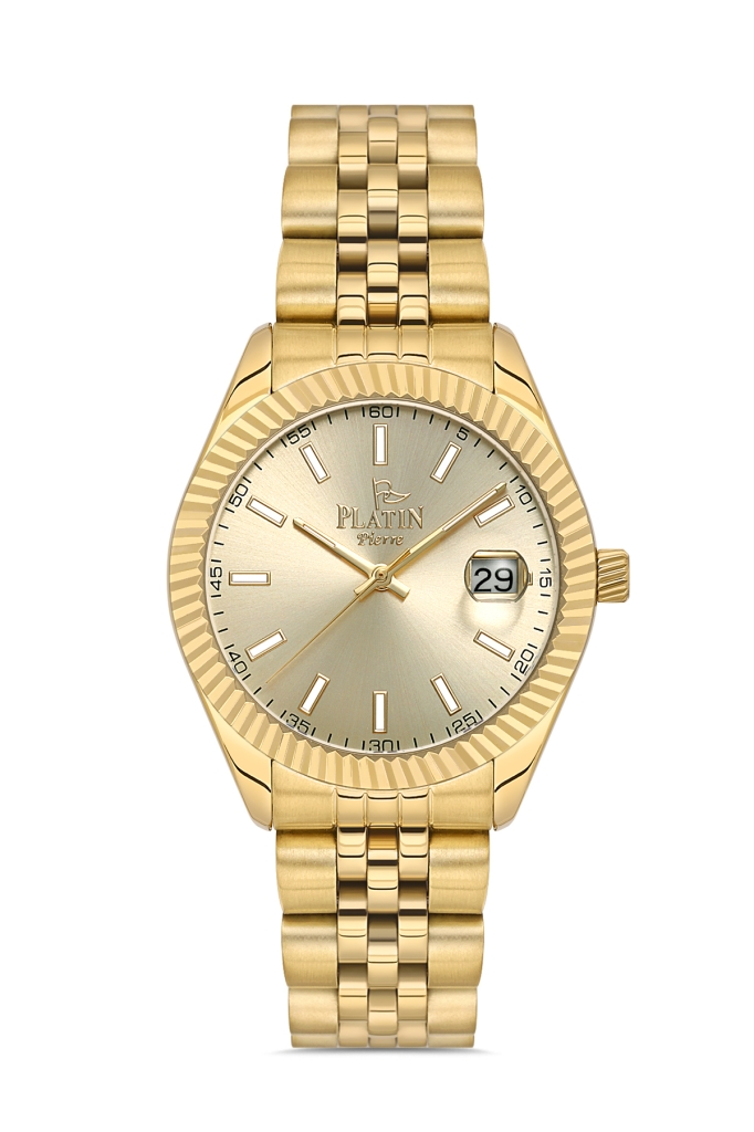 PLATİN PİERRE KADIN KOL SAATİ