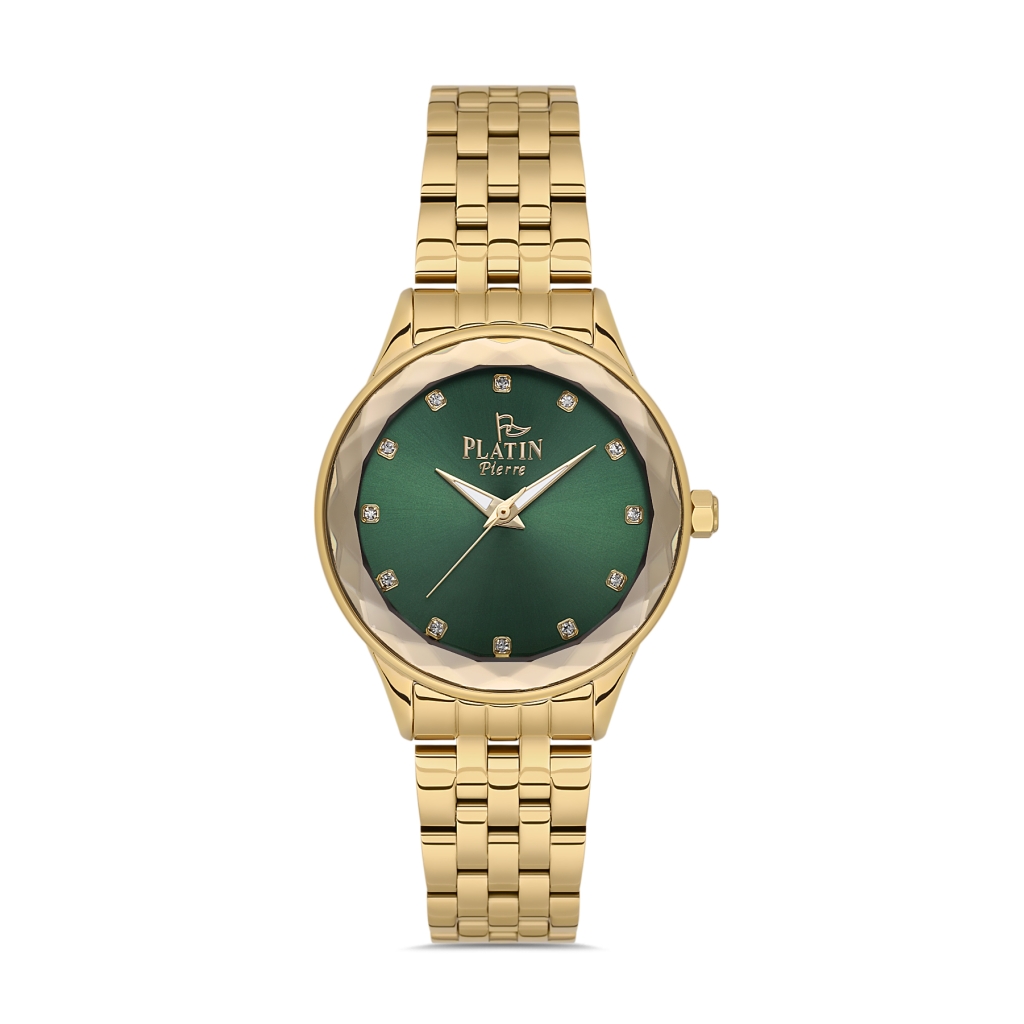 PLATİN PİERRE KADIN KOL SAATİ