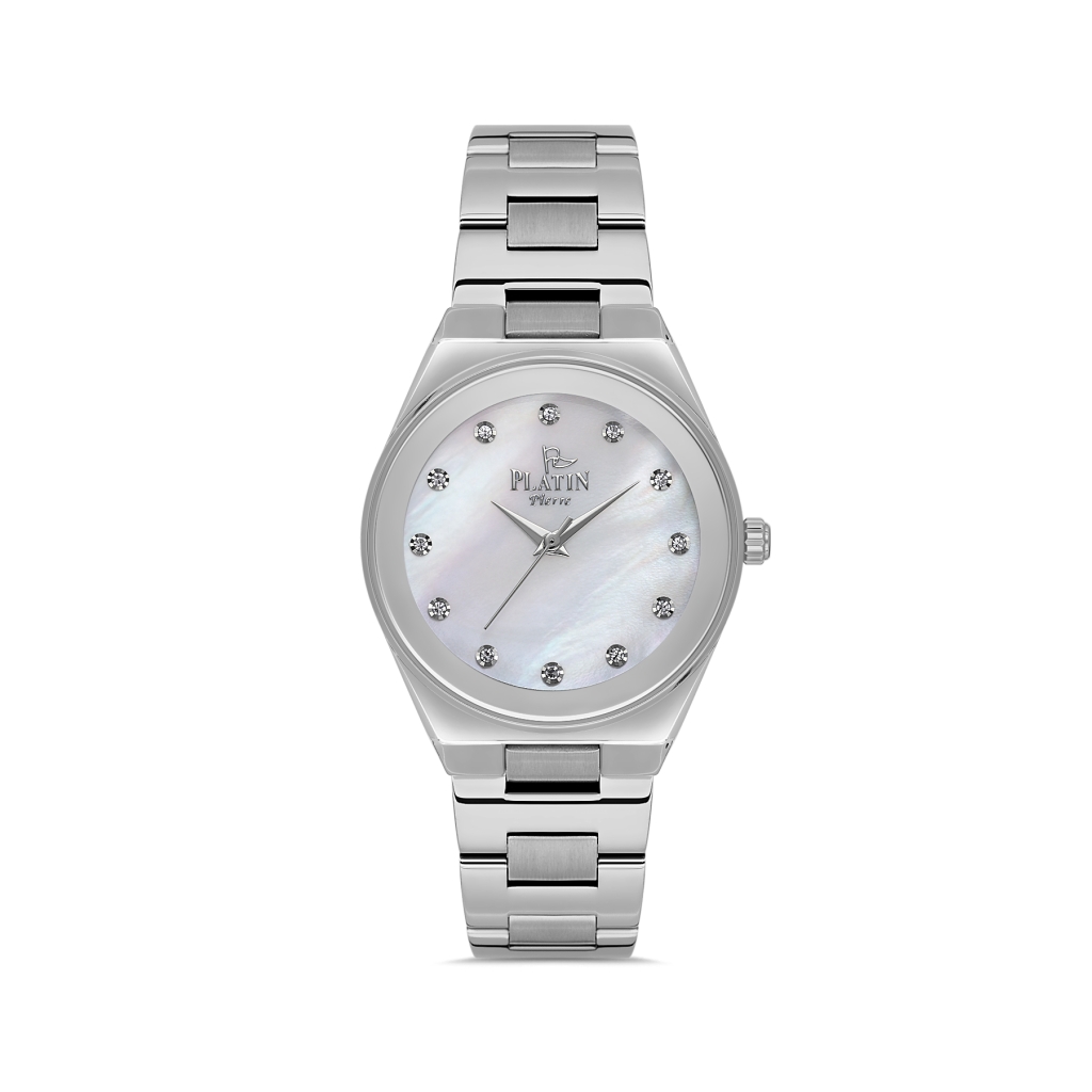PLATİN PİERRE KADIN KOL SAATİ