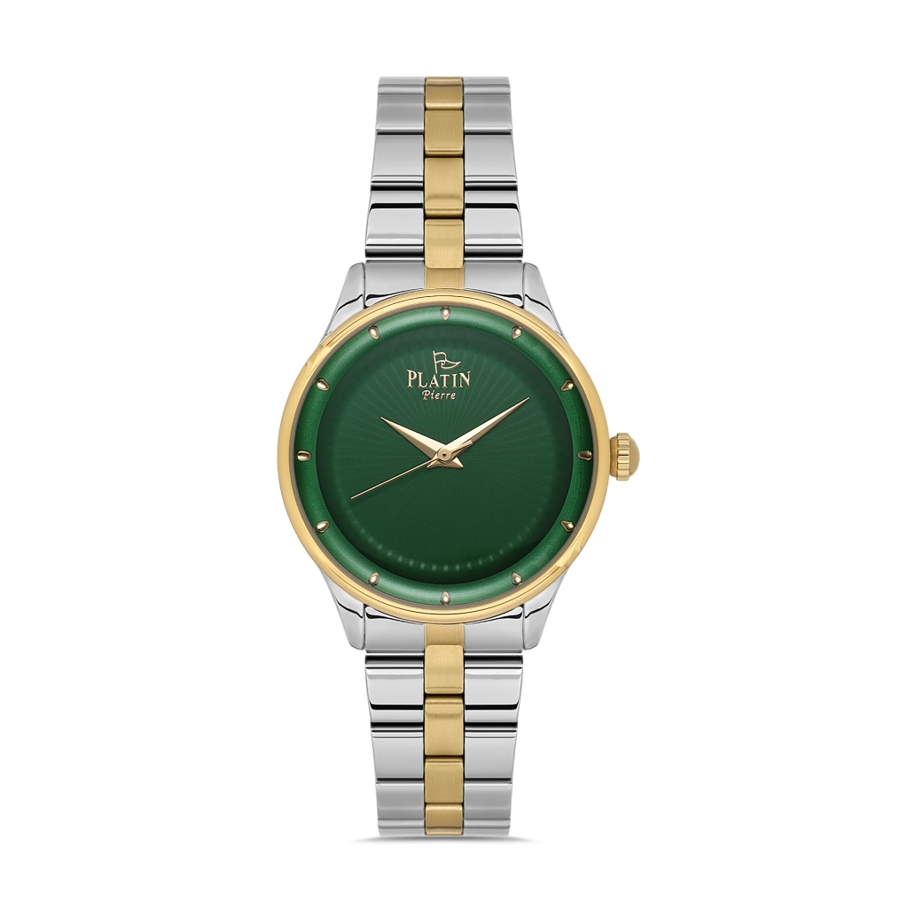 PLATİN PİERRE KADIN KOL SAATİ