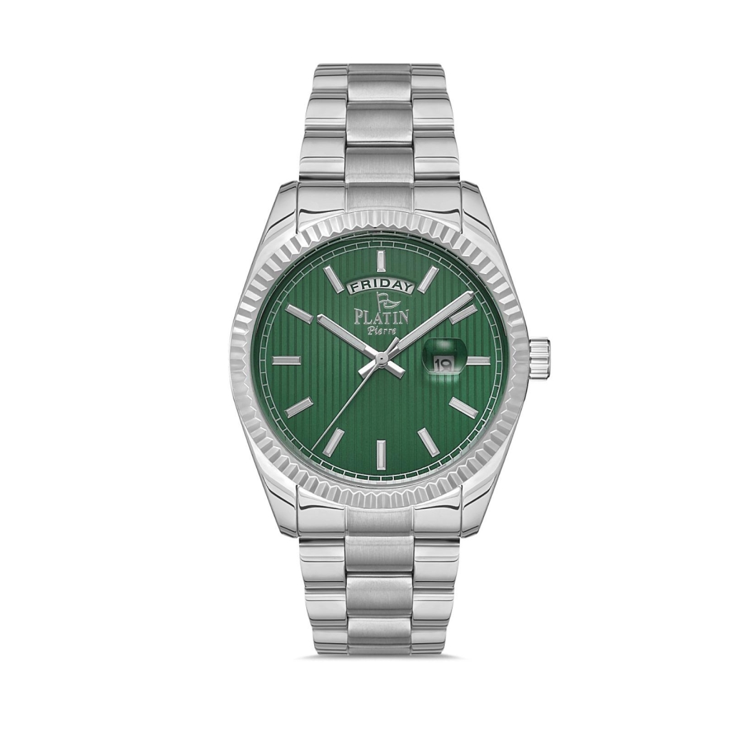 PLATİN PİERRE ERKEK KOL SAATİ