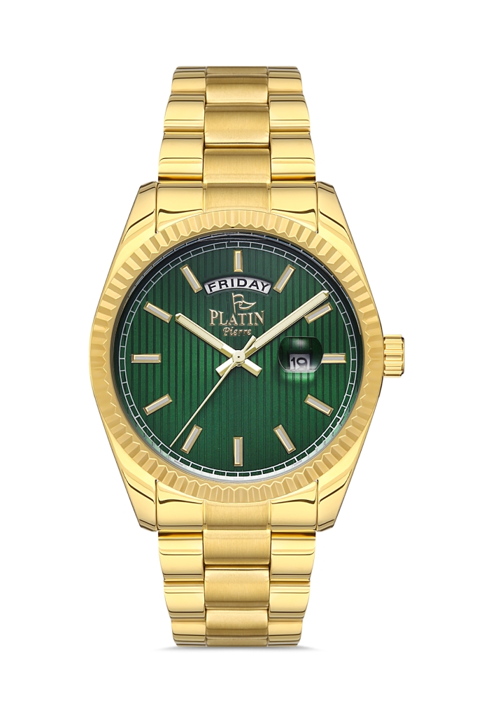 PLATİN PİERRE ERKEK KOL SAATİ