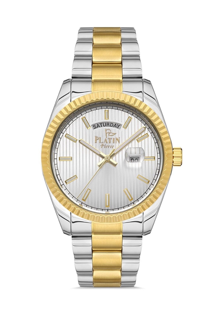 PLATİN PİERRE ERKEK KOL SAATİ