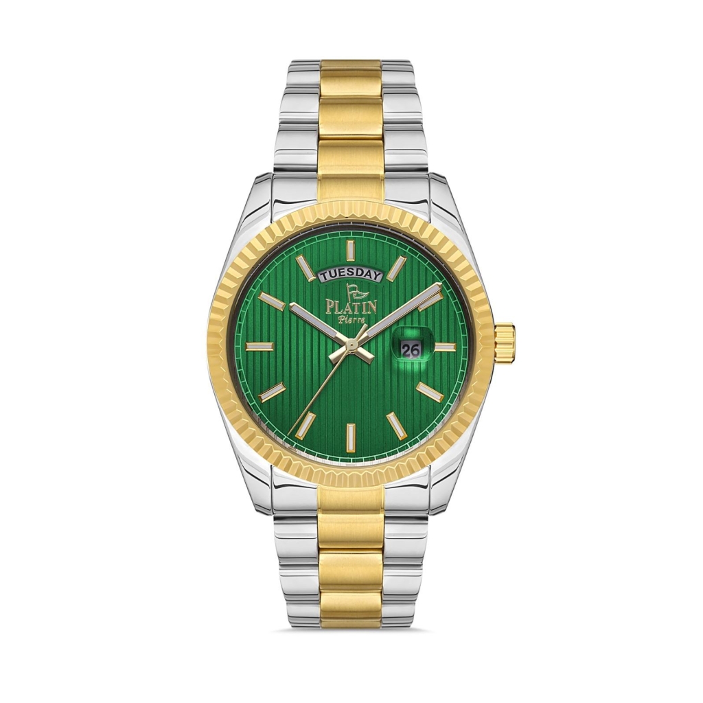 PLATİN PİERRE ERKEK KOL SAATİ