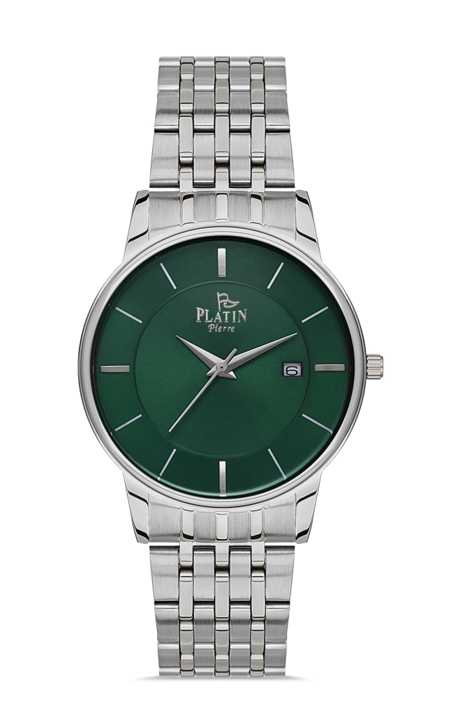 PLATİN PİERRE ERKEK KOL SAATİ