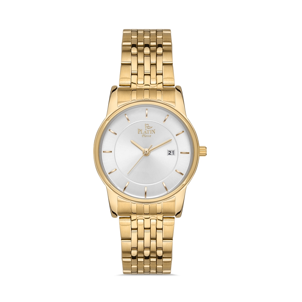 PLATİN PİERRE KADIN KOL SAATİ