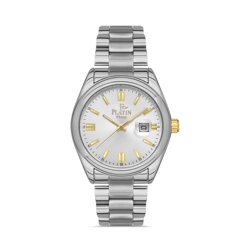 PLATİN PİERRE ERKEK KOL SAATİ