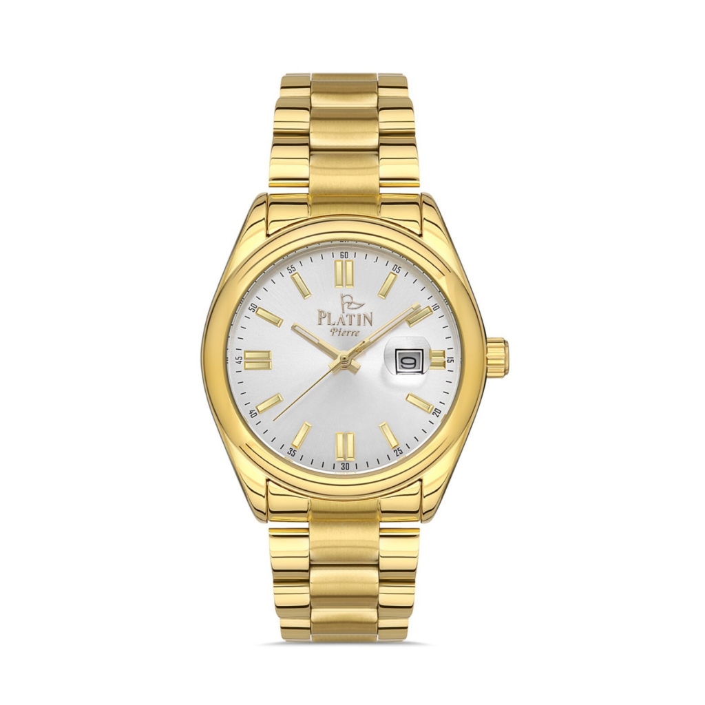 PLATİN PİERRE ERKEK KOL SAATİ