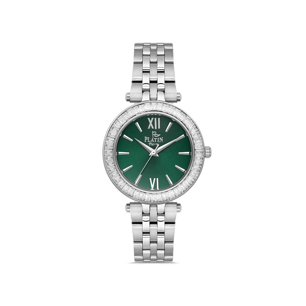 PLATİN PİERRE KADIN KOL SAATİ