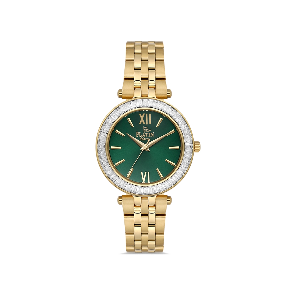 PLATİN PİERRE KADIN KOL SAATİ