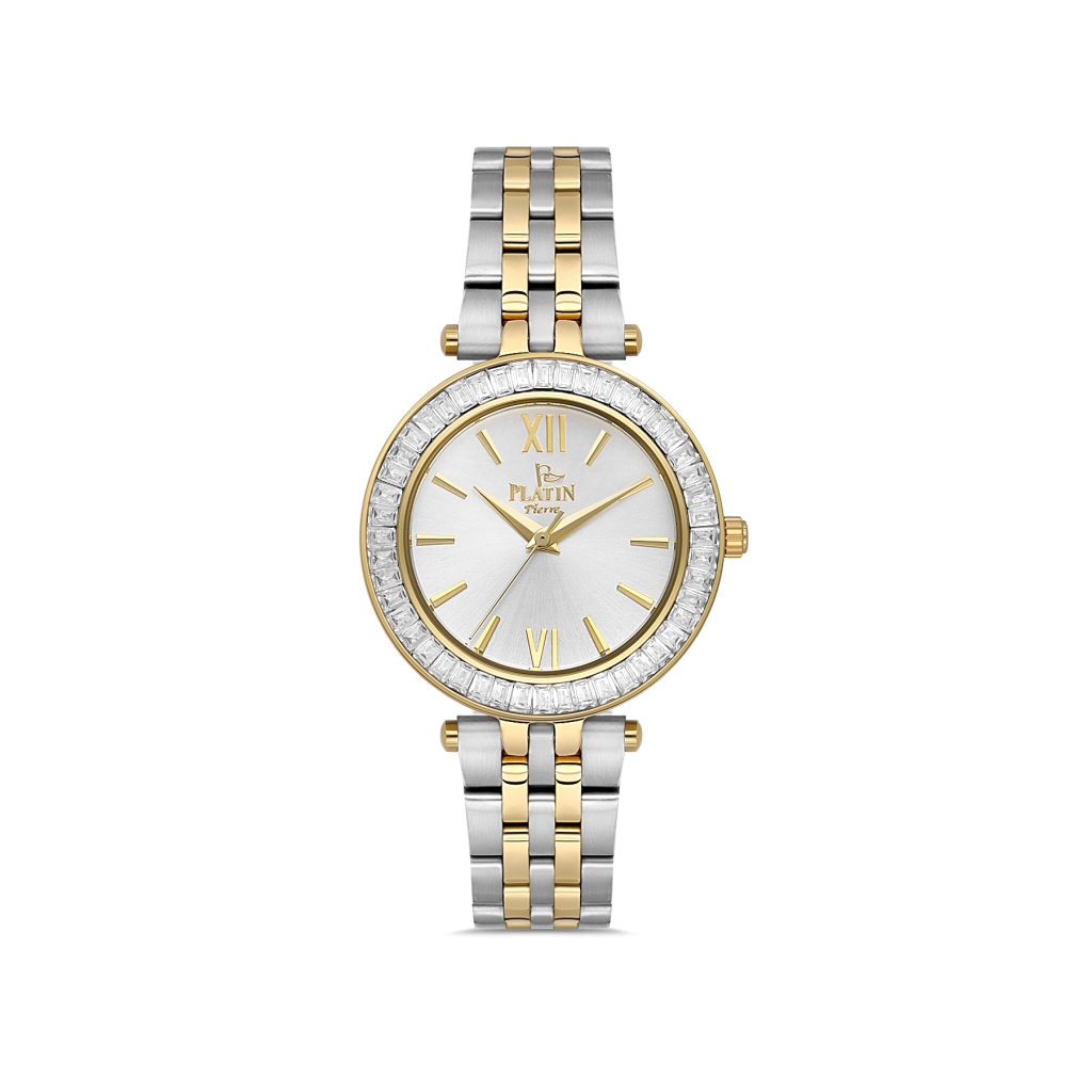 PLATİN PİERRE KADIN KOL SAATİ