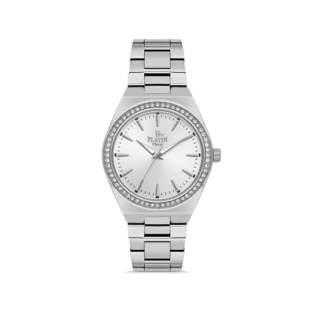 PLATİN PİERRE KADIN KOL SAATİ