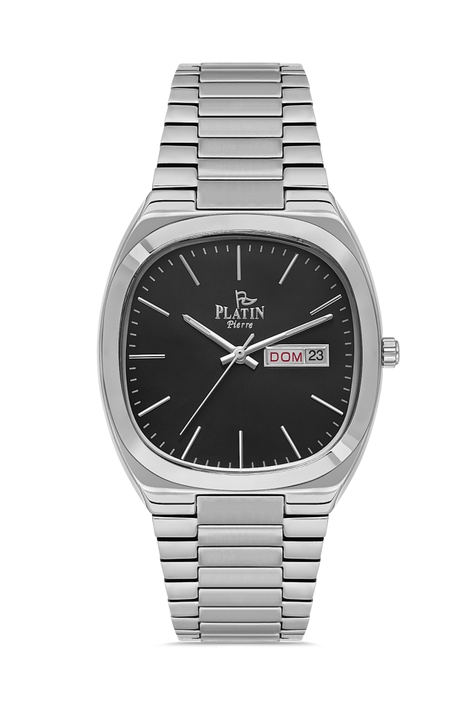 PLATİN PİERRE ERKEK KOL SAATİ