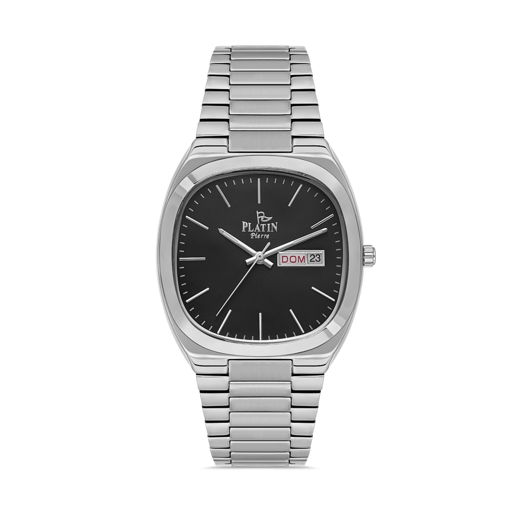 PLATİN PİERRE ERKEK KOL SAATİ