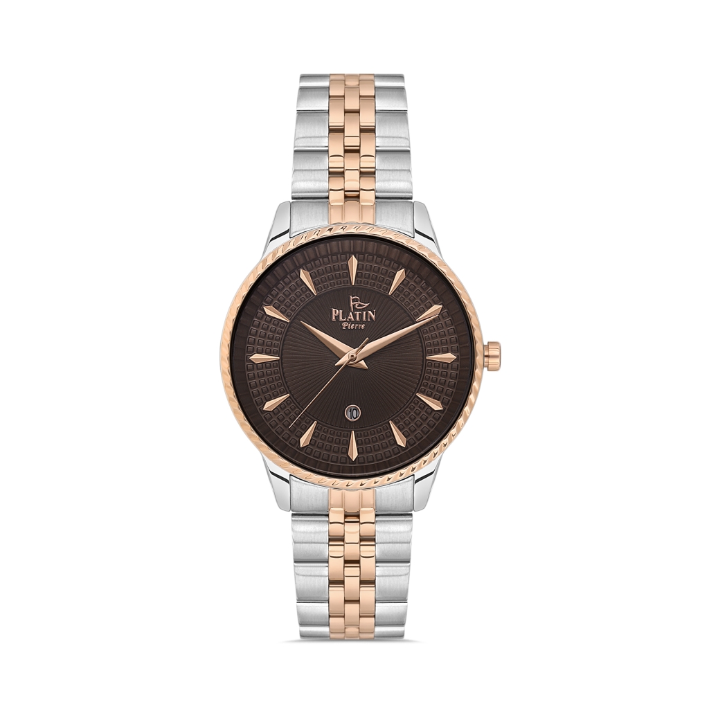 PLATİN PİERRE KADIN KOL SAATİ