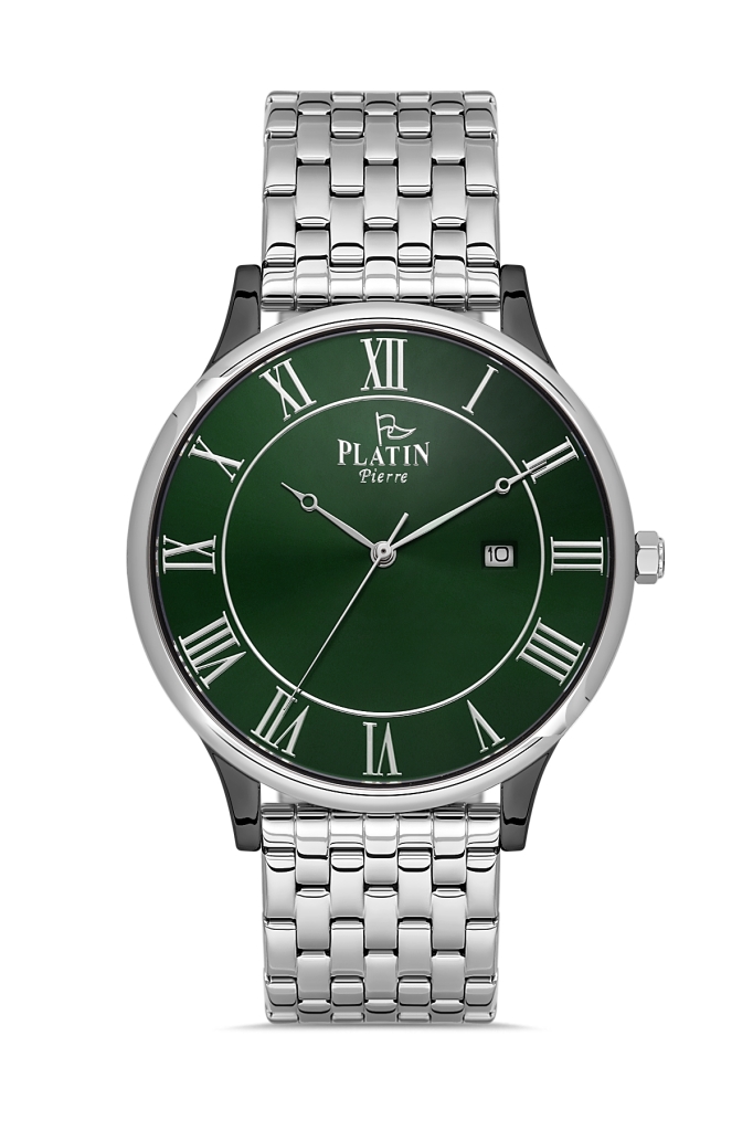 PLATİN PİERRE ERKEK KOL SAATİ