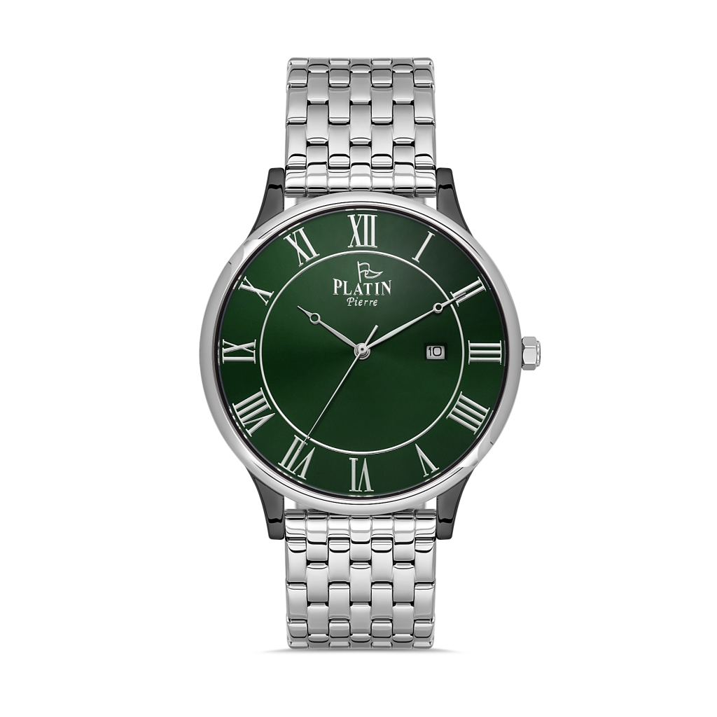 PLATİN PİERRE ERKEK KOL SAATİ
