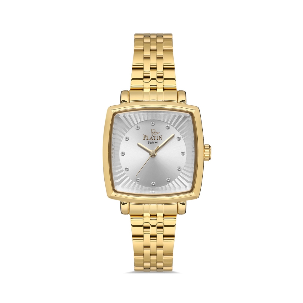 PLATİN PİERRE KADIN KOL SAATİ