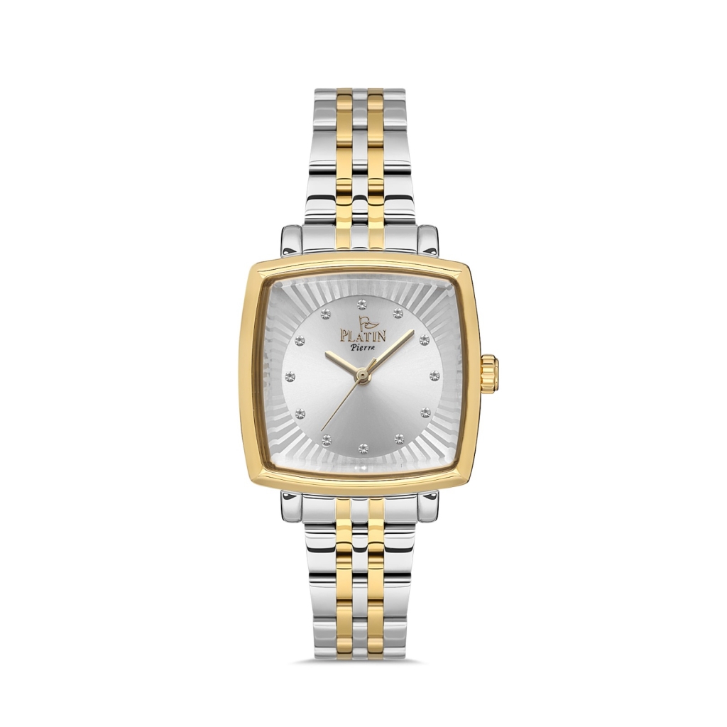 PLATİN PİERRE KADIN KOL SAATİ