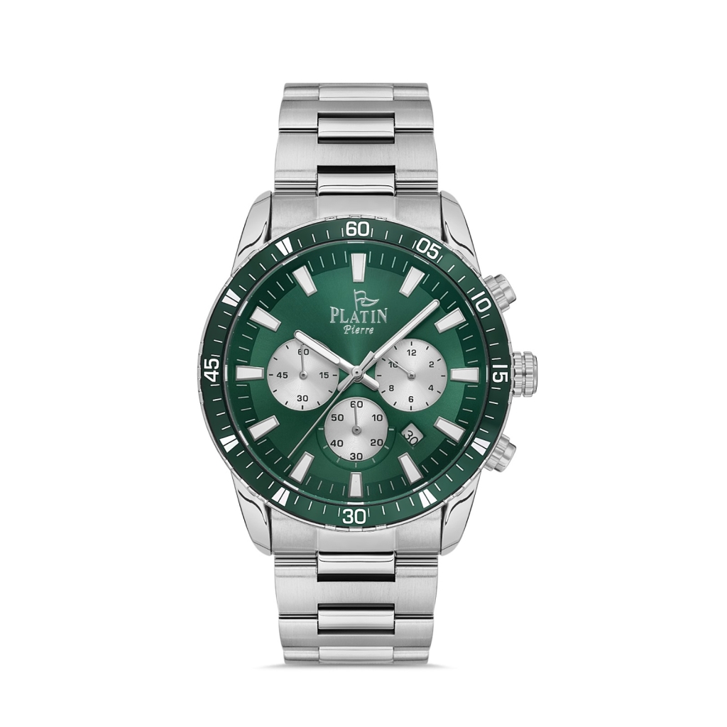 PLATİN PİERRE ERKEK KOL SAATİ