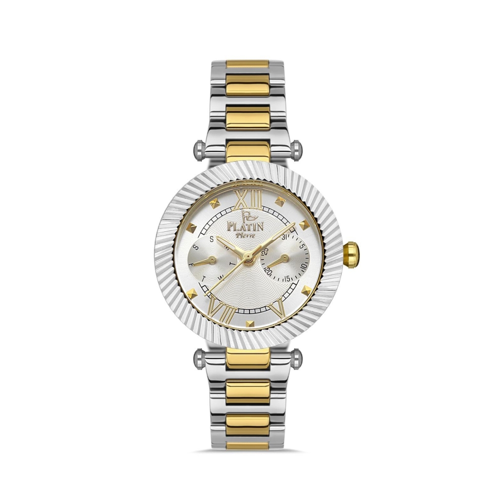 PLATİN PİERRE KADIN KOL SAATİ