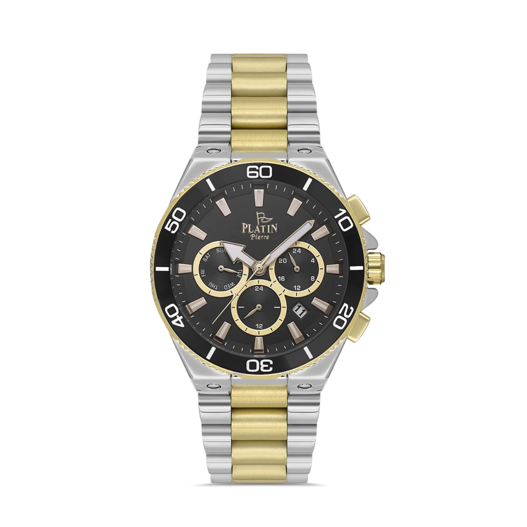 PLATİN PİERRE ERKEK KOL SAATİ