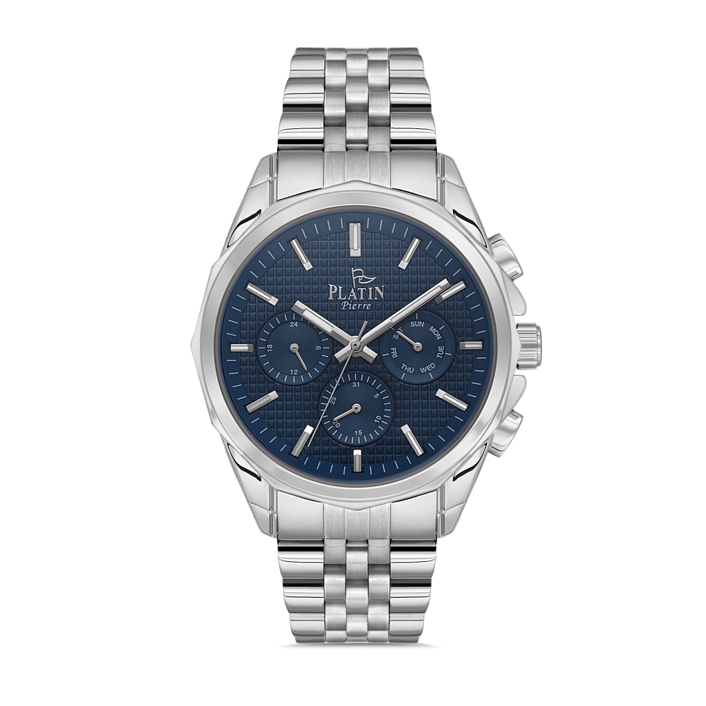 PLATİN PİERRE ERKEK KOL SAATİ