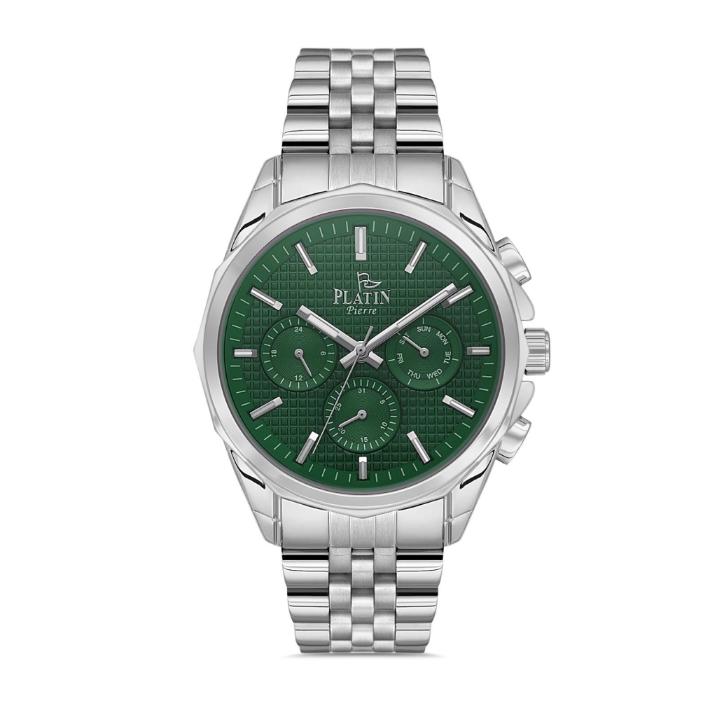 PLATİN PİERRE ERKEK KOL SAATİ
