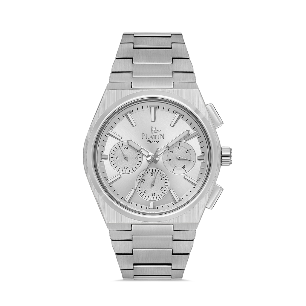 PLATİN PİERRE ERKEK KOL SAATİ