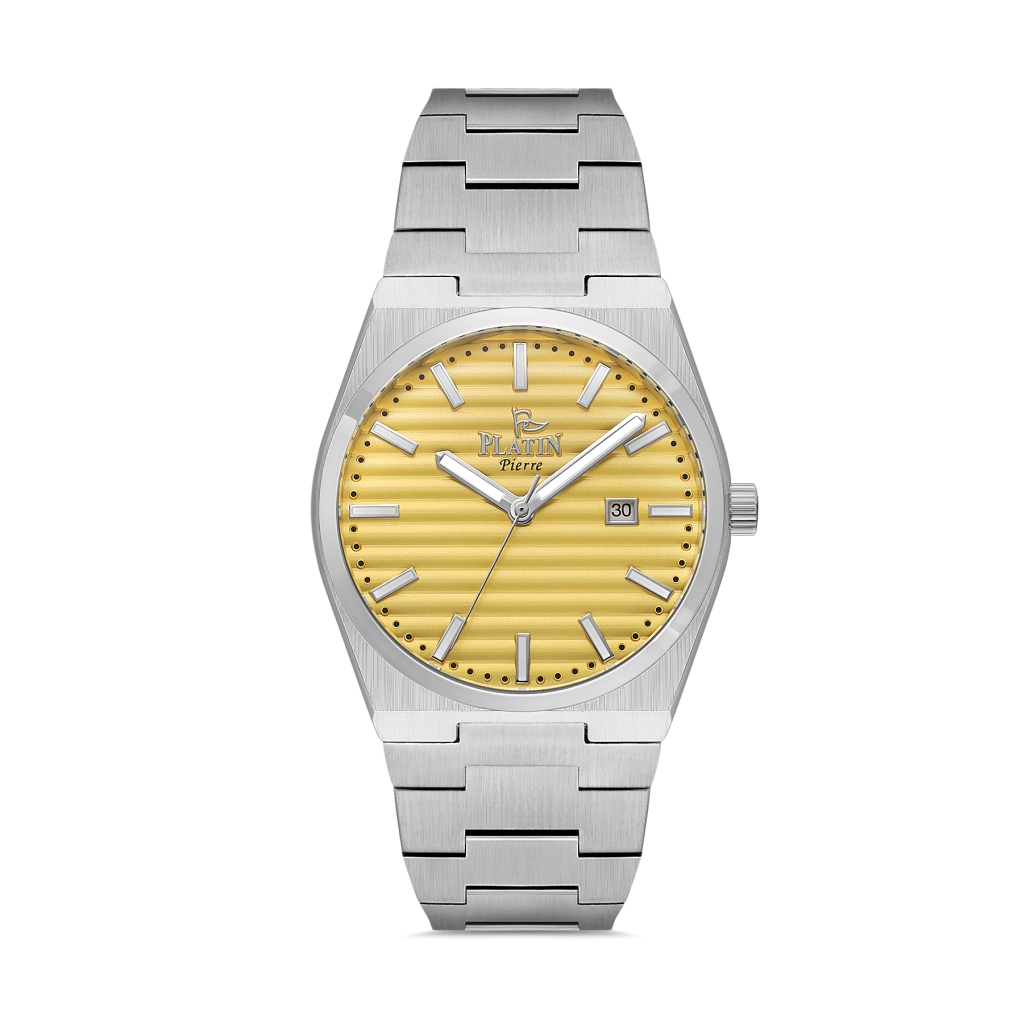 PLATİN PİERRE ERKEK KOL SAATİ