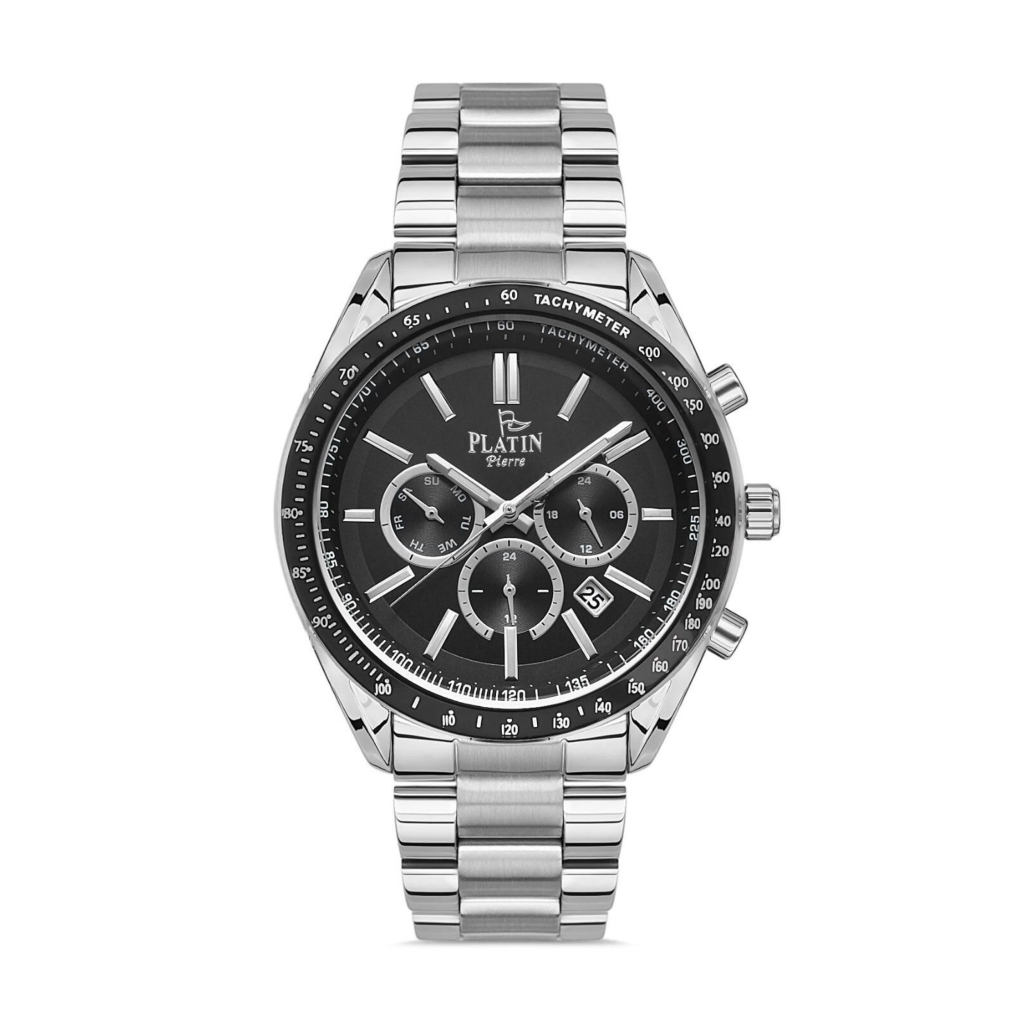 PLATİN PİERRE ERKEK KOL SAATİ