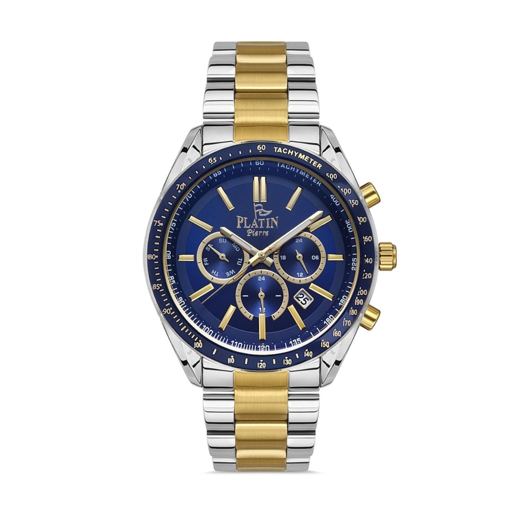 PLATİN PİERRE ERKEK KOL SAATİ